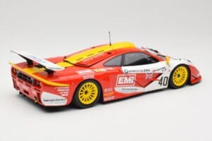 McLaren F1 GTR Gulf Team Davidoff #40 D. O'Rourke / G. Sugden / J. Auberlein 24 Hours of Le Mans 1998 Minichamps 1:18 5301338 – obrázok 3 z 8