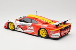 McLaren F1 GTR Gulf Team Davidoff #40 D. O'Rourke / G. Sugden / J. Auberlein 24 Hours of Le Mans 1998 Minichamps 1:18 5301338 – obrázok 7 z 8