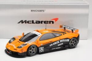 McLaren F1 GTR Kokusai Kaihatsu Racing #53 O. Giroix / J. Sala / P. Deletraz 24 Hours of Le Mans 1996 Minichamps 1:18 5301336 – obrázok 8 z 8