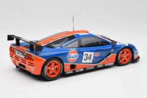 McLaren F1 GTR #34 Gulf Racing 1996 UT Models 1:18 39621 Kov – obrázok 3 z 8