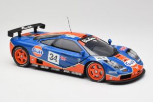 McLaren F1 GTR #34 Gulf Racing 1996 UT Models 1:18 39621 Kov – obrázok 6 z 8