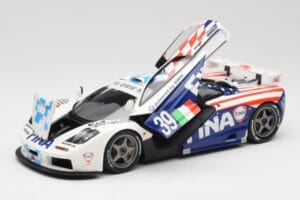McLaren F1 GTR Team Bigazzi #39 N. Piquet / A. Cecotto / D. Sullivan 24 Hours of Le Mans 1996 Minichamps 1:18 530133639 Kov – obrázok 2 z 8