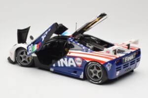 McLaren F1 GTR Team Bigazzi #39 N. Piquet / A. Cecotto / D. Sullivan 24 Hours of Le Mans 1996 Minichamps 1:18 530133639 Kov – obrázok 5 z 8