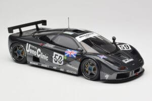 McLaren F1 GTR #59 Ueno Clinic Y. Dalmas / J.J. Lehto / M. Sekiya 24 Hours of Le Mans Winner 1995 Minichamps 1:18 530133559 K – obrázok 6 z 8