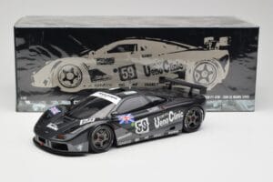 McLaren F1 GTR #59 Ueno Clinic Y. Dalmas / J.J. Lehto / M. Sekiya 24 Hours of Le Mans Winner 1995 Minichamps 1:18 530133559 K – obrázok 8 z 8