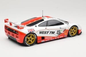 McLaren F1 GTR West Competition #49 J. Nielsen / J. Mass / T. Bscher 24 Hours of Le Mans 1995 Minichamps 1:18 530133549 Kov – obrázok 3 z 8