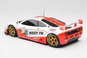 McLaren F1 GTR West Competition #49 J. Nielsen / J. Mass / T. Bscher 24 Hours of Le Mans 1995 Minichamps 1:18 530133549 Kov – obrázok 7 z 8