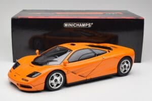 McLaren F1 Oranžový Minichamps 1:12 530133131 Kov – obrázok 9 z 9