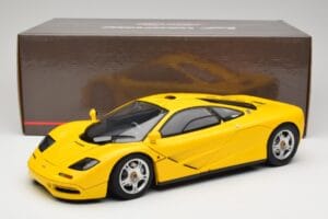 McLaren F1 Žltý Minichamps 1:12 530133121 Kov – obrázok 9 z 9
