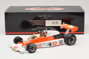 McLaren M23 Ford #40 G. Villeneuve British GP 1977 Minichamps 1:18 530771840 Kov – obrázok 7 z 7