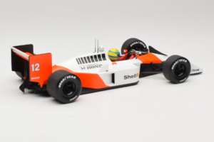 McLaren MP4/4 Honda #12 A. Senna Marlboro McLaren F1 World Champion 1988 Minichamps 1:18 540881812 Kov – obrázok 2 z 7