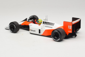 McLaren MP4/4 Honda #12 A. Senna Marlboro McLaren F1 World Champion 1988 Minichamps 1:18 540881812 Kov – obrázok 5 z 7