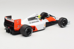 McLaren MP4/5B Honda #27 A. Senna Marlboro McLaren F1 World Champion 1990 Minichamps 1:18 540901827 Kov – obrázok 2 z 7