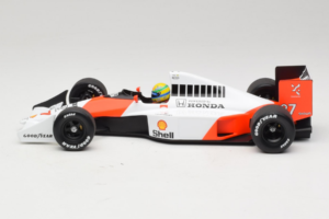 McLaren MP4/5B Honda #27 A. Senna Marlboro McLaren F1 World Champion 1990 Minichamps 1:18 540901827 Kov – obrázok 3 z 7