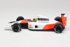 McLaren MP4/6 Honda #1 A. Senna Marlboro McLaren F1 World Champion 1991 Minichamps 1:18 540911801 Kov – obrázok 3 z 7
