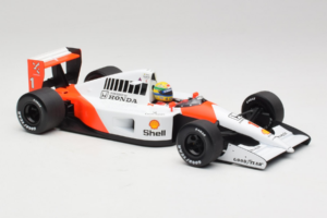 McLaren MP4/6 Honda #1 A. Senna Marlboro McLaren F1 World Champion 1991 Minichamps 1:18 540911801 Kov – obrázok 4 z 7