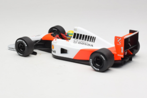 McLaren MP4/6 Honda #1 A. Senna Marlboro McLaren F1 World Champion 1991 Minichamps 1:18 540911801 Kov – obrázok 5 z 7