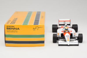 McLaren MP4/6 Honda #1 A. Senna Marlboro McLaren F1 World Champion 1991 Minichamps 1:18 540911801 Kov – obrázok 6 z 7