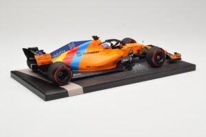 McLaren MCL33 Renault #14 F. Alonso Last F1 Race Abu Dhabi GP 2018 Minichamps 1:18 537183914 Kov – obrázok 3 z 6