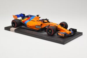 McLaren MCL33 Renault #14 F. Alonso Last F1 Race Abu Dhabi GP 2018 Minichamps 1:18 537183914 Kov – obrázok 4 z 6