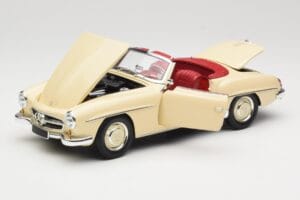 Mercedes 190 SL W121 Béžový Minichamps 1:18 103037034 Kov – obrázok 2 z 8