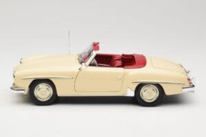 Mercedes 190 SL W121 Béžový Minichamps 1:18 103037034 Kov – obrázok 4 z 8