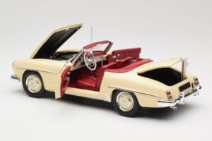 Mercedes 190 SL W121 Béžový Minichamps 1:18 103037034 Kov – obrázok 5 z 8