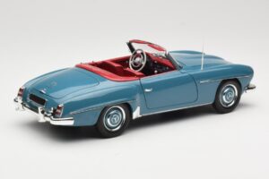 Mercedes 190 SL W121 Modrý Minichamps 1:18 103037033 Kov – obrázok 3 z 8