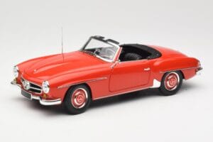 Mercedes 190 SL W121 Guards Red Minichamps 1:18 100037032 Kov