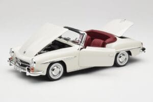 Mercedes 190 SL W121 Svetlo Šedý Norev 1:18 B66040710 Kov – obrázok 2 z 10