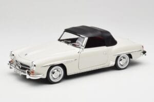 Mercedes 190 SL W121 Svetlo Šedý Norev 1:18 B66040710 Kov – obrázok 3 z 10