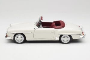 Mercedes 190 SL W121 Svetlo Šedý Norev 1:18 B66040710 Kov – obrázok 6 z 10
