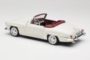 Mercedes 190 SL W121 Svetlo Šedý Norev 1:18 B66040710 Kov – obrázok 9 z 10