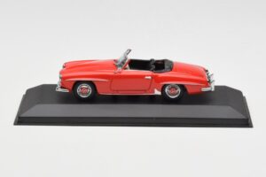 Mercedes 190 SL W121 Červený Minichamps 1:43 940033131 Kov