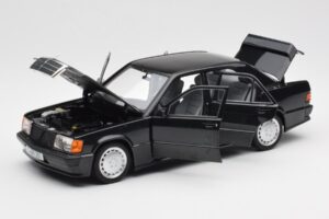 Mercedes 190E 2.3-16 W201 Čierny Edícia Dealer Norev 1:18 B66040663 Kov – obrázok 2 z 8