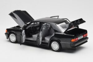 Mercedes 190E 2.3-16 W201 Čierny Edícia Dealer Norev 1:18 B66040663 Kov – obrázok 5 z 8