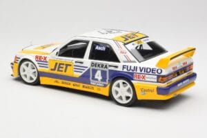 Mercedes 190E 2.5-16 EVO 1 W201 Team MS-Jet #4 R. Asch DTM 1989 Minichamps 1:18 155893604 Kov – obrázok 5 z 6