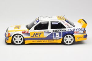 Mercedes 190E 2.5-16 EVO 1 W201 Team MS-Jet #5 M. Reuter DTM 1989 Minichamps 1:18 155893605 Kov – obrázok 3 z 6