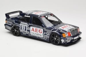 Mercedes 190E 2.5-16 EVO 1 W201 Team Snobeck #11 D. Snobeck DTM 1989 Minichamps 1:18 155893611 Kov – obrázok 4 z 6