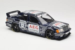 Mercedes 190E 2.5-16 EVO 1 W201 Team Snobeck #12 A. Cudini DTM 1989 Minichamps 1:18 155893612 Kov – obrázok 4 z 6