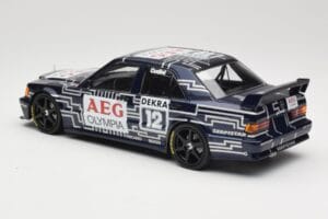 Mercedes 190E 2.5-16 EVO 1 W201 Team Snobeck #12 A. Cudini DTM 1989 Minichamps 1:18 155893612 Kov – obrázok 5 z 6