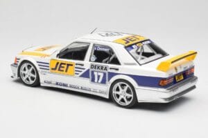 Mercedes 190E 2.5-16 EVO I W201 #17 Team MS-Jet J. van Ommen DTM 1990 Minichamps 1:18 155903617 Kov – obrázok 4 z 6