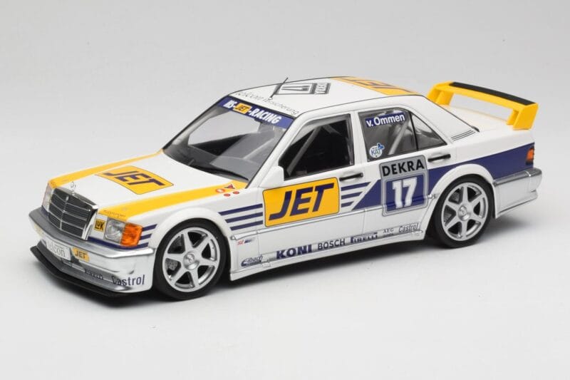 Mercedes 190E 2.5-16 EVO I W201 #17 Team MS-Jet J. van Ommen DTM 1990 Minichamps 1:18 155903617 Kov