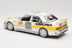 Mercedes 190E 2.5-16 EVO I W201 #60 Team AMG Mercedes K. Wendlinger DTM 1990 Minichamps 1:18 155903660 Kov – obrázok 4 z 6