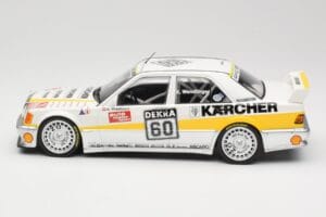 Mercedes 190E 2.5-16 EVO I W201 #60 Team AMG Mercedes K. Wendlinger DTM 1990 Minichamps 1:18 155903660 Kov – obrázok 5 z 6