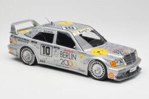 Mercedes 190E 2.5-16 EVO II W201 #10 Zung Fu B. Schneider Guia Race Macau 1992 Minichamps 1:18 155923610 Kov – obrázok 2 z 6