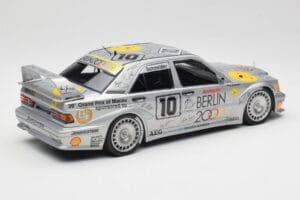 Mercedes 190E 2.5-16 EVO II W201 #10 Zung Fu B. Schneider Guia Race Macau 1992 Minichamps 1:18 155923610 Kov – obrázok 3 z 6