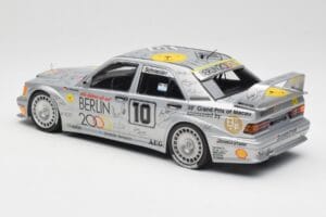 Mercedes 190E 2.5-16 EVO II W201 #10 Zung Fu B. Schneider Guia Race Macau 1992 Minichamps 1:18 155923610 Kov – obrázok 4 z 6