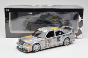 Mercedes 190E 2.5-16 EVO II W201 #10 Zung Fu B. Schneider Guia Race Macau 1992 Minichamps 1:18 155923610 Kov – obrázok 6 z 6