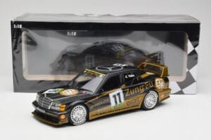 Mercedes 190E 2.5-16 EVO II W201 #11 K. Thiim Guia Race Macau 1991 Minichamps 1:18 155913611 Kov – obrázok 6 z 6